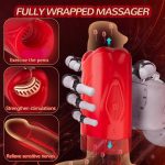 OEM Waterproof Penis Pump Training Prolong Endurance Masturbation Device Oral Sex Toys App Control Male Vibrator Stroker for Men - 图片 4