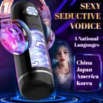 OEM Female Moaning Voice Pocket Pussy Stroker 10 Modes Rotating Thrusting Automatic Male Masturbator Penis Pump Sex Toys for Men - 图片 4