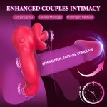 OEM Couple Sex Toy Male Cock Ring Penis Lock Vibrator Female Clitoral Vibration Tongue Licking Clitoris Vibrator Sex Toys - 图片 4