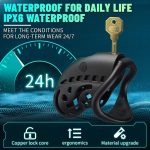 OEM Male Electric Shock Smart Chastity Lock Nautilus Penis Dummy Female SM Training Abstinence Electric Cage Adult Ring - 图片 4