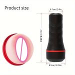 OEM Squeezable Pocket Pussy Male Masturbator Manual Sucking Squeeze Masturbator Cup - 图片 4