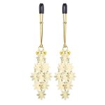 OEM 1 Pair Feather Metal Bells Nipple Clamps SM Nipple Ring Flirting Teasing Sex Toys - 图片 4