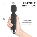 Powerful Rechargeable Silicone Vibrator AV Massage Clitoris Stimulator Vibrators for Women Body Wand Massager - 图片 4