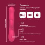 Factory Pushing and 3 Rotation Speeds Dildo Rabbit Vibrator g Spot Clitoral Stimulating Vibrations Female Vibrator - 图片 4