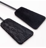 OEM Wholesale Sex Toy BDSM Feather Paddle SM Game Play Blindfold Eyemask Metal Iron Handcuff for Women - 图片 4