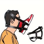 OEM High Quality Sexy Adult Couple Head Mask BDSM Bondage Pu Leather Sex Toy - 图片 4