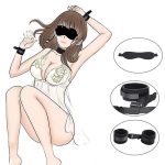 OEM HOT Sex Bondage Neck Collar with Hand Cuffs Fetish Eye Mask SM Slave BDSM Bondage Restraints - 图片 4