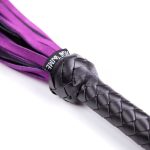 OEM Suede CowHide Leather High Quality Male Leather Bondage Leather Floggers Adults Sex Bdsm Spanking Floggers STOCK - 图片 4