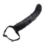 OEM Cosplay Bondage Gear Sexy Fox Tail Plush Ears Bell Neck Collar with Fox Features for Personalized Halloween Party Outfits - 图片 4