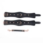 OEM SM 6PCS Kits New Painting Leather Bondage Sets Flirting Sex Toys Including Whips Mask and Handcuffs - 图片 4