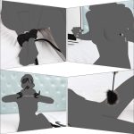 OEM Netphi 11-Piece BDSM Leather Bondage Set Sex Toy Restraint Kits for Adult Women and Couples - 图片 4