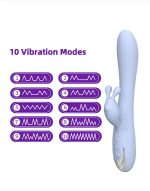 Wholesale Factory Women Masturbation Clitoris Vibrator G-Spot Dildo Rabbit Vibrator for Women - 图片 4