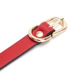 OEM Leather Rabbit Eye Mask Woman Sexy Pu Leather Harness Belt SM Games BDSM Bondage - 图片 4