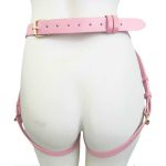 OEM SM Sextoys for Man PU Silicone Dildo Pants Holder Fetish Bondage Dildo Pants - 图片 4