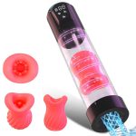 IPX7 Automatic Male Masturbator Vibrating Penis Extender Pump Electric Vacuum Suction Men Penis Enlargement Pump Adults Sex Toys - 图片 4