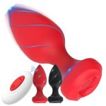 Vibrating Butt Plug Rechargeable Anal Vibrator With Remote Control 10 Vibration Modes Waterproof Anal Sex Toys for Men - 图片 4