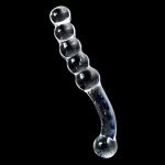 Crystal Glass Dildo Penis Anal Beads Butt Plug Masturbation Personal Massager G-Spot Stimulation Adult Sex Toy for Women - 图片 4