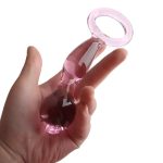 Wholesale Crystal Glass Dildo Penis Anal Beads Butt Plug Masturbation G-Spot Stimulation Adult Sex Toy for Women - 图片 4