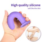 3pcs Trainer Kit Realistic Dildo Butt Plug Strong Suction Cup Base Black Silicone Anal Plug for Beginners to Advanced Users - 图片 4