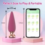 Couples Fun New Design Sex Toys Foreplay Masturbation Vibrator APP Control Butt Anal Plug Prostate Massager for Men and Women - 图片 4