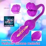 Anal Plug Vibrator Butt Plug Anal Dildo for Men Women Prostate Massager Anal Vibrator Thrusting & Vibrating Modes Sex Toys - 图片 4