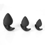 Hot Sale Silicone Butt Plug Portable Anal Plugs 3 Size Available Adult Sex Anal Toys Big Silicone Anal Plug for Female Male - 图片 4