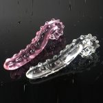 OEM Wholesale Prostate Massager Hippocampus Anal Prostate Plug Fancy pink Glass Dildo Anal Sex Toys Butt Plug - 图片 4