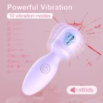 Mini Powerful Handheld Clit Clitoris Stimulation Adult Personal Silicone Sex Toy Vibrator Rod Av Wand Massager for Women Female - 图片 4