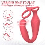 OEM Prostate Massager Bendable Reset Silicone Automatic Anal Plug Sex Toys for Men Gay Anal Stimulation - 图片 4