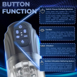 Vibrating Vaginal Pocket Pussy Men Suction Stroker Automatic Penis Pump Electric Male Sucking Masturbation Cup Sex Toys for Man - 图片 4