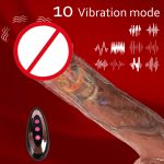 Wholesale Female Masturbator Silicone Huge Realistic Penis Masturbator Soft Dildos Sex Toys for Men and Women - 图片 4