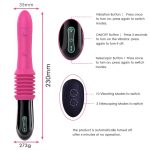 Remote Control Female Masturbation Pumping Vibrator Automatic Retractable Sex Machines for Women With Dildos Anal Plug - 图片 4