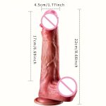 Hot Liquid Silicone Realistic Dildos Strong Suction Cup G Spot Vibrator Lifelike Penis Artificial Big Cock Sex Toy for Women Gay - 图片 4
