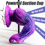 Fantasy Horse Dildo With 2 Big Knots Strong Suction Cup Thick Anal Dildo-Adult Sex Toy - 图片 4