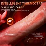 Hot Selling Powerful Dildo Vibrator Remote Control Heating Telescopic Thrusting Rotating Dildo Vibrator for Women - 图片 4