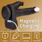 Sex Toy Remote Control Silicone Dildo Strong Suction Cup Realistic Thrusting Dildo Vibrator for Women - 图片 4