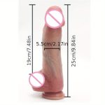 Women's Bendable Waterproof Clitoral Sucking Silicone Vibrator New Design Sex Toy With Dildo Vibrating Features - 图片 4