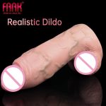 OEM Best Selling Flesh Skin Realistic Strapless Dildo Sex Toy Big Realistic Dildo Toy for Woman Masturbation - 图片 4