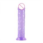 OEM High Quality Large Manual Penis Sucker Sex Toys Curved Penis Masturbation Penis for Woman Anal Expansion Plug - 图片 4