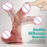 OEM Realistic Dildo for Beginners with Strong Suction Cup, Realistic Penis for G-Spot Stimulation Strapless Dildo Anal Sex Toys - 图片 4