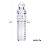 OEM Adult Sex Toys Reusable Soft Delayed Ejaculation Condoms Penis Dick Sleeve Penis Sleeve for Men - 图片 4