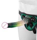 OEM Releastic Dildo Plastic Penis with Belt Sex Toy for Lesbian Sex Toys Strap on Dildo Penis with Belt for Women - 图片 4