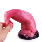 OEM Tongue Monster Soft Silicone Dildo with Suction Cup for Men and Women Adult Wholesale Product - 图片 5