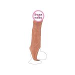Remote Control Penis Sleeve Cock Sleeve Vibrator Realistic Male Men Sex Toys Penis Extender Vibrating Cock Ring - 图片 5