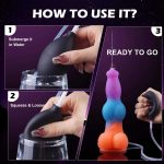 OEM 9.53Inch Dog Animal Ejaculating Vibrating Squirting Knot Dildo Dragon Monster Fantasy Huge Horse Dildo Adult Toys - 图片 5