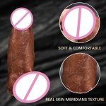 OEM Remote Control Dildo Vibrator Sex Toy Female Couple Game Real Dildo Thrust G-spot Massage USB Magnetic Dildo for Women - 图片 5