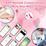OEM APP Electric Strap on Dildo Sex Toys for Lesbian Anal Plug Dildo Vibrator for Women - 图片 5