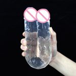 Cheap and Colorful Dildo TPE Realistic Huge Artificial Penis for Women Wholesale Crystal Dildo With Discreet Packaging - 图片 5