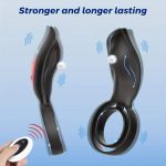 Soft Silicone Ejaculation Time Delay Rings Vibrators Couple Long Time Cock Ring for Men - 图片 5