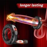 Adult Toys Silicone Sex Toys for Couples Ring for Men for Games Erection Longer Harder Stronger Cock Penis Enlargement Machine - 图片 5